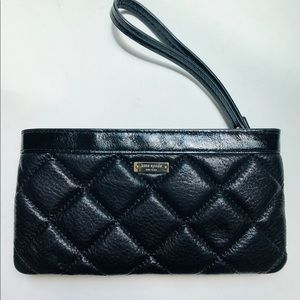 Perfect condition black Kate Spade wristlet